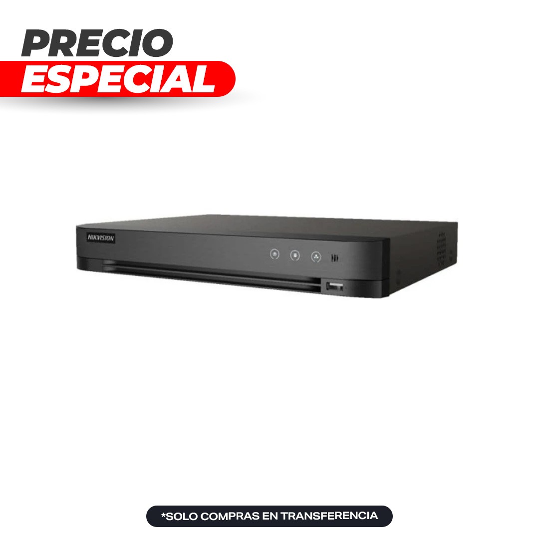 DVR 4 Canales 1080p Lite DS-7204HGHI-M1 Hikvision